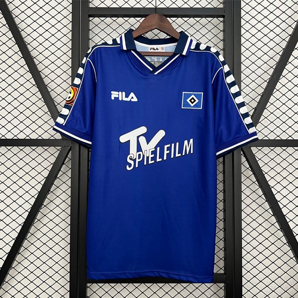 Camiseta Hamburgo S.V Retro 2000 Azul